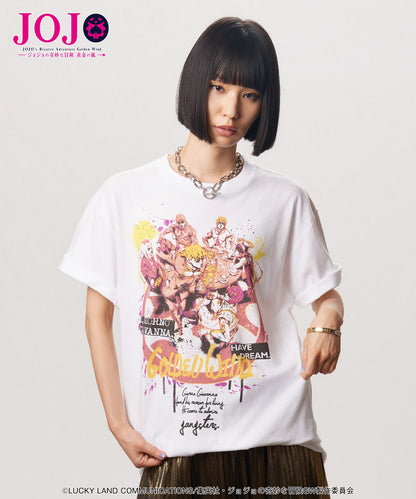 Jojo's Bizarre Adventure x Glamb Fashion Collection - Team Bucciarati T-Shirt (2 Types) [Pre-Order Nov 2026]