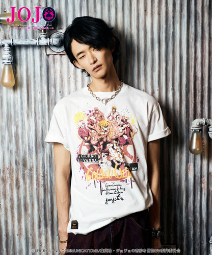 Jojo's Bizarre Adventure x Glamb Fashion Collection - Team Bucciarati T-Shirt (2 Types) [Pre-Order Nov 2026]