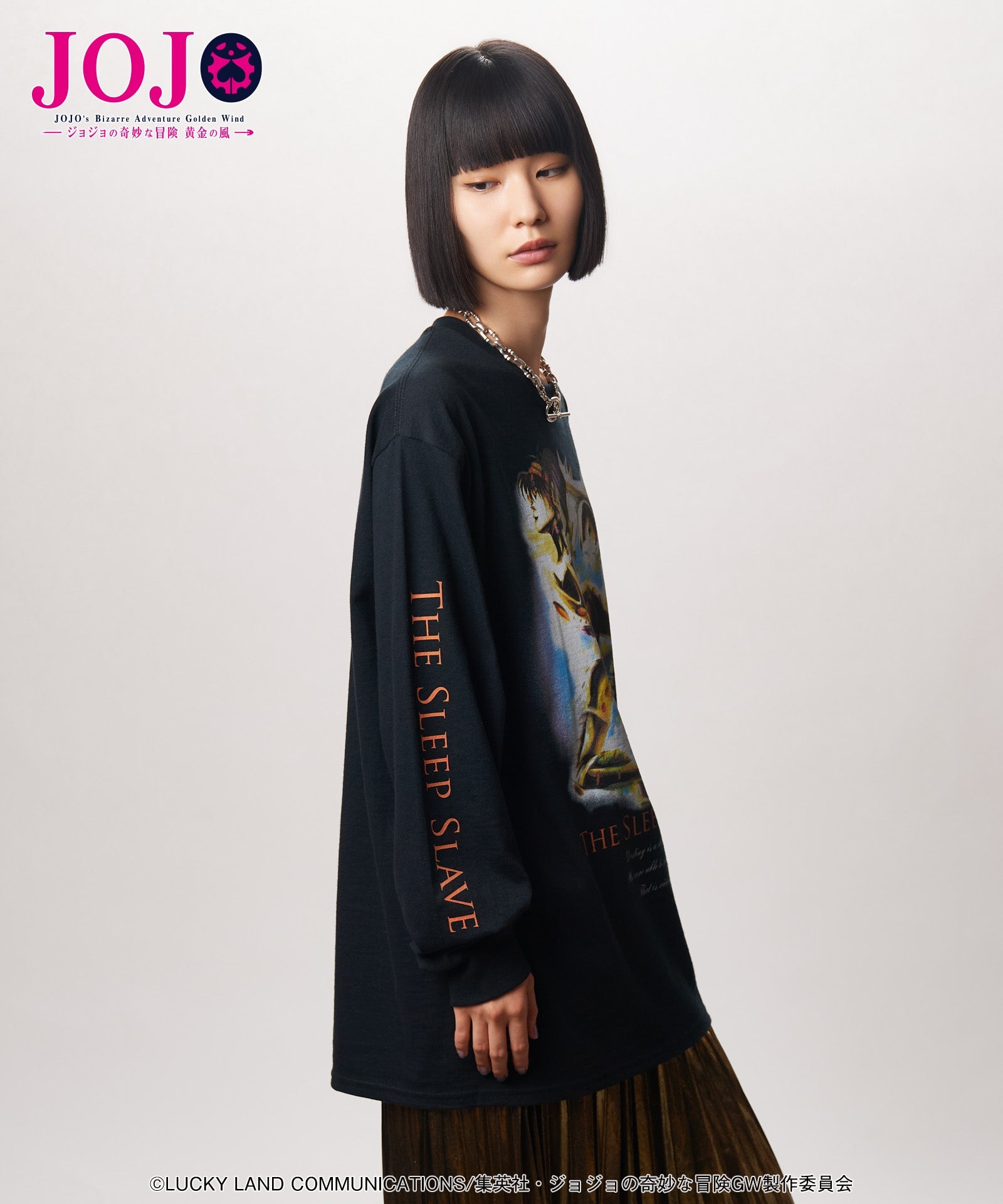 Jojo's Bizarre Adventure x Glamb Fashion Collection - The Sleep Slave Cutsew (2 Types) [Pre-Order Nov 2026]