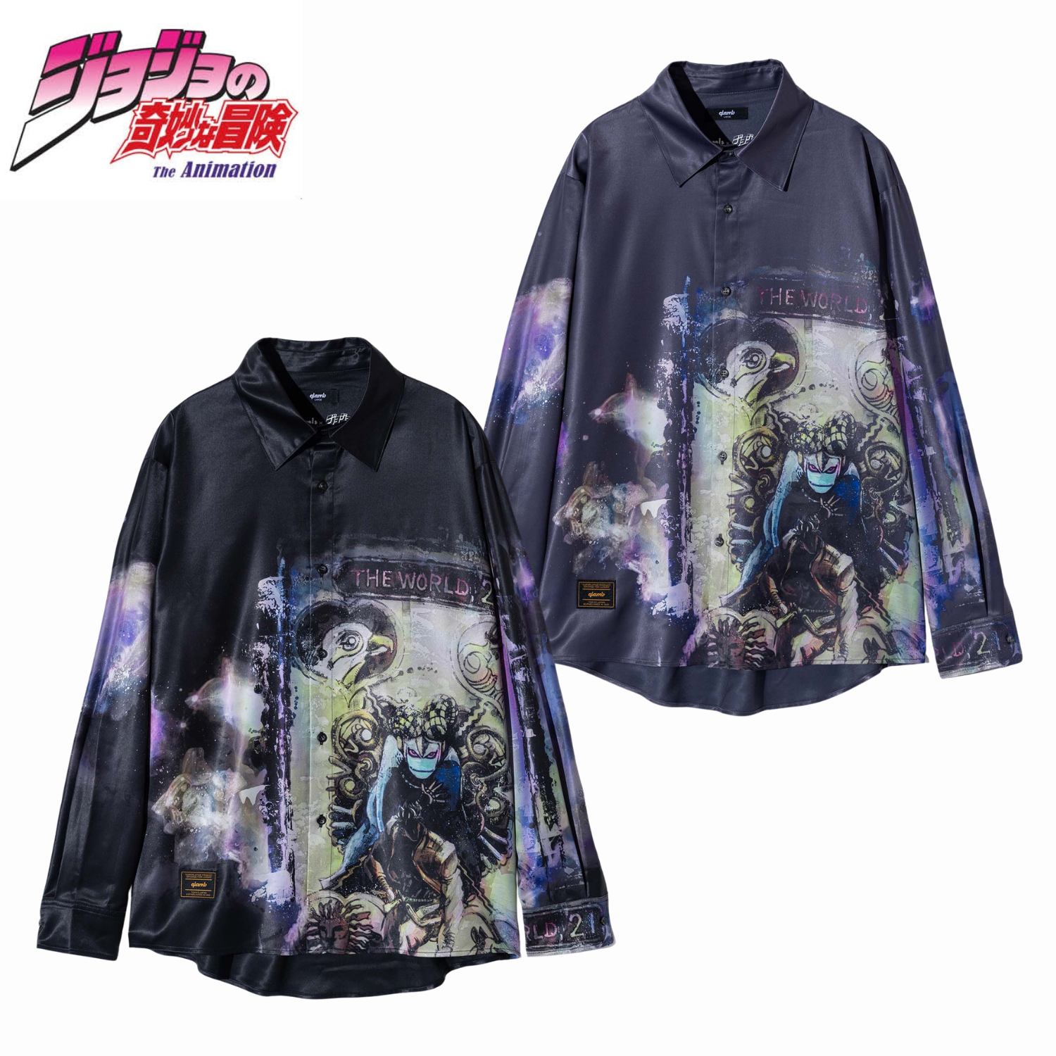 Jojo's Bizarre Adventure x Glamb Fashion Collection - The World Shirt (2 Types)