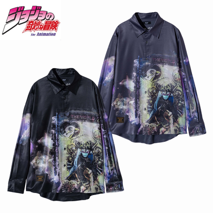 Jojo's Bizarre Adventure x Glamb Fashion Collection - The World Shirt (2 Types)