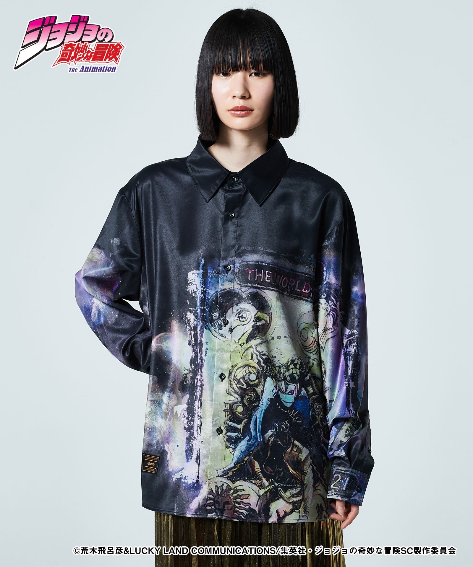 Jojo's Bizarre Adventure x Glamb Fashion Collection - The World Shirt (2 Types)