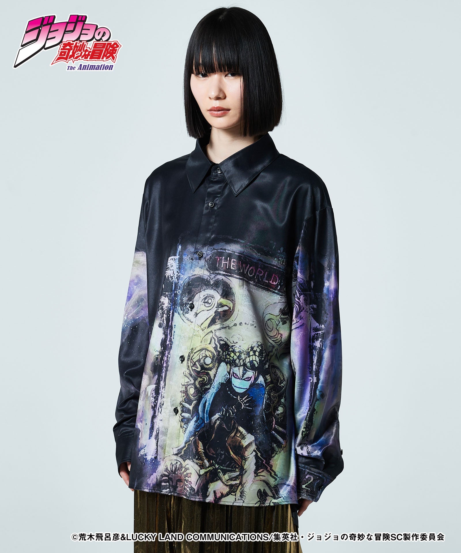 Jojo's Bizarre Adventure x Glamb Fashion Collection - The World Shirt (2 Types)