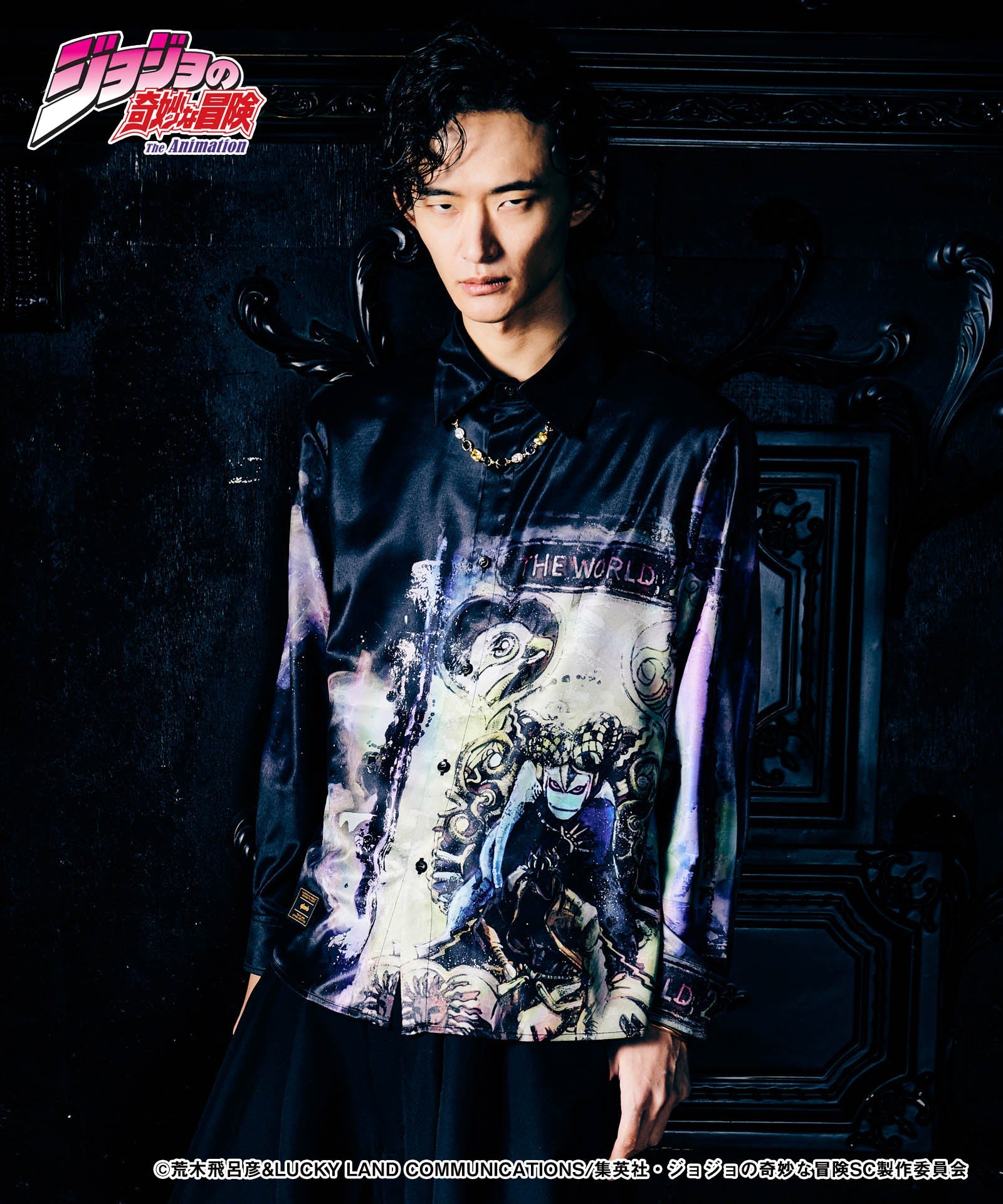 Jojo's Bizarre Adventure x Glamb Fashion Collection - The World Shirt (2 Types)