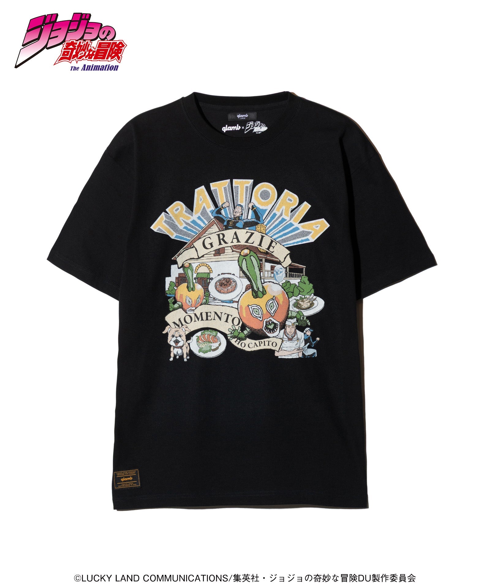 Jojo's Bizarre Adventure x Glamb Fashion Collection - Tonio's Stand T-Shirt [Pre-Order Apr 2026]