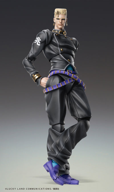 Jojo's Bizarre Adventure Part. IV Super Action Statue - Keicho Nijimura & Bad Company [Pre-Order Sep 2026]