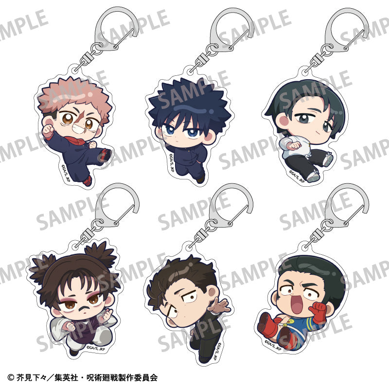 Jujutsu Kaisen - Acrylic Key Chain Complete Set of 6 [Pre-Order July 2026]