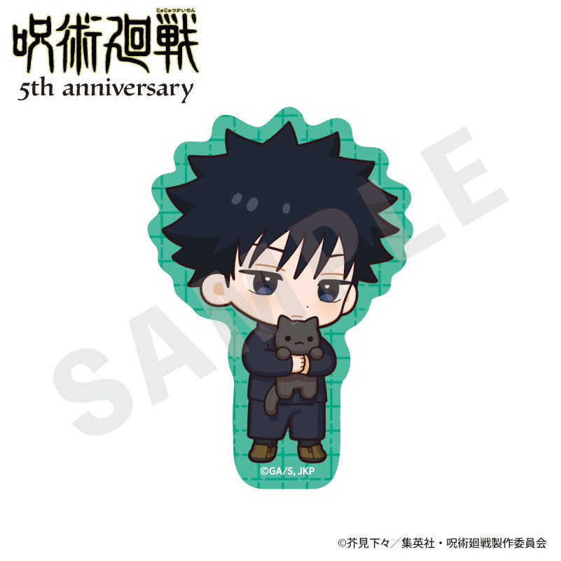 Jujutsu Kaisen 5th Anniversary - Hug Series Trading Stickers Mini Character Ver. Complete Set of 8 Types [Pre-order Jun 2026]