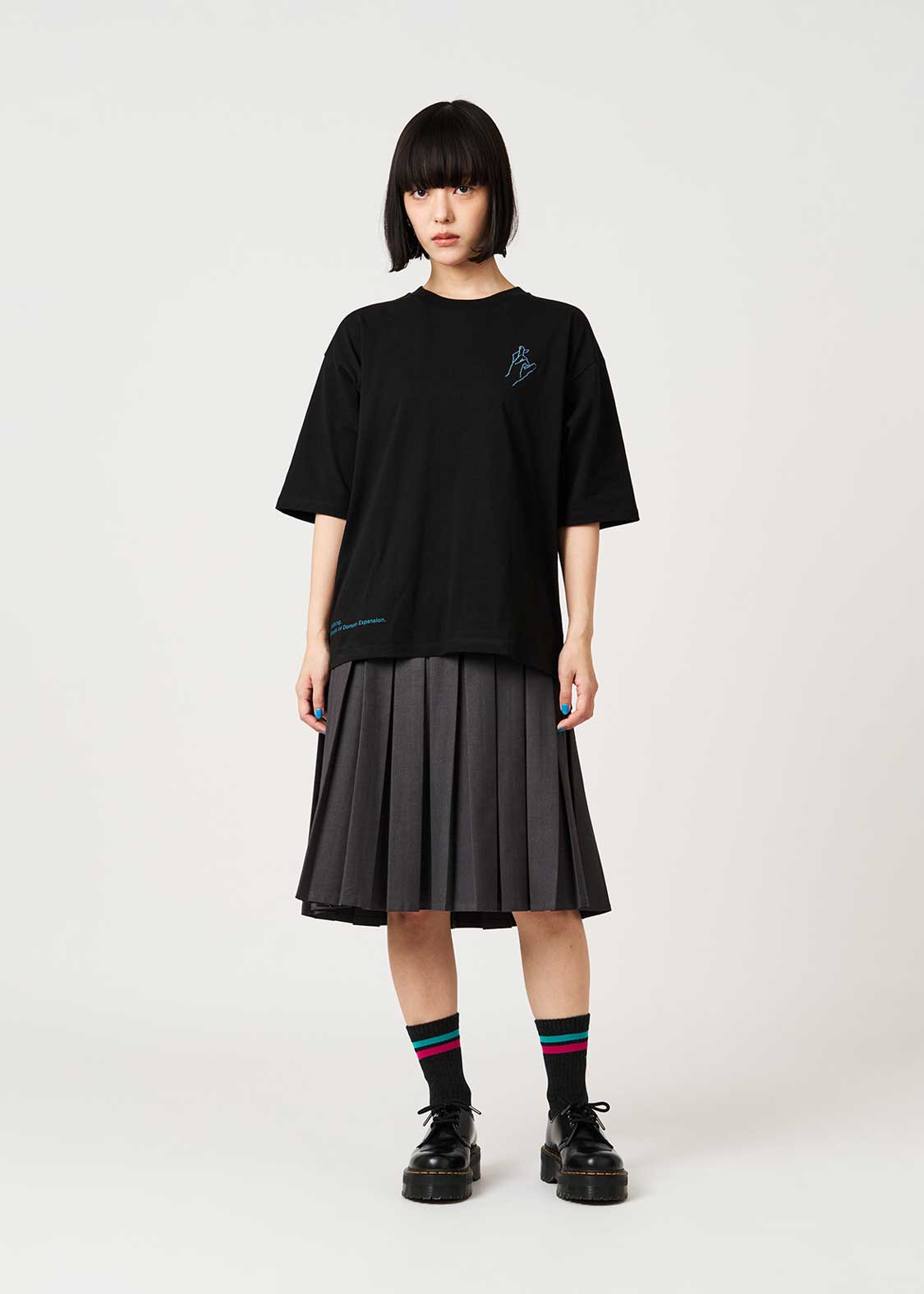Jujutsu Kaisen X Graniph Fashion Collection - 0.2 Seconds of Domain Expansion Big Silhouette T-Shirt [Release Aug 25 2026]