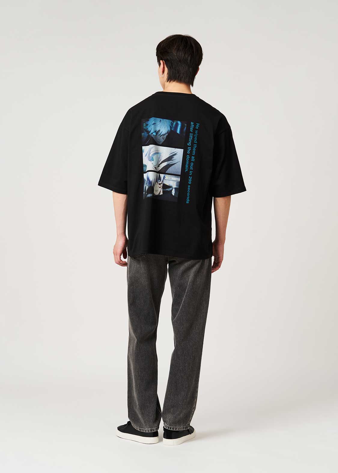 Jujutsu Kaisen X Graniph Fashion Collection - 0.2 Seconds of Domain Expansion Big Silhouette T-Shirt [Release Aug 25 2026]