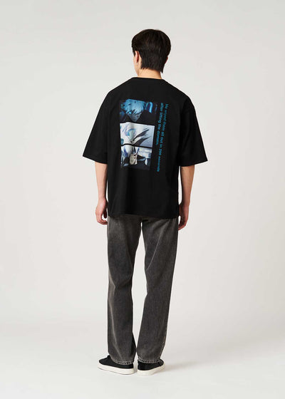 Jujutsu Kaisen X Graniph Fashion Collection - 0.2 Seconds of Domain Expansion Big Silhouette T-Shirt [Release Aug 25 2026]