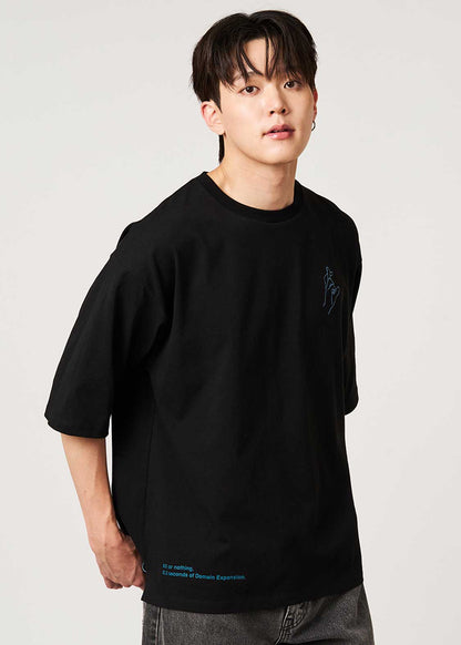 Jujutsu Kaisen X Graniph Fashion Collection - 0.2 Seconds of Domain Expansion Big Silhouette T-Shirt [Release Aug 25 2026]