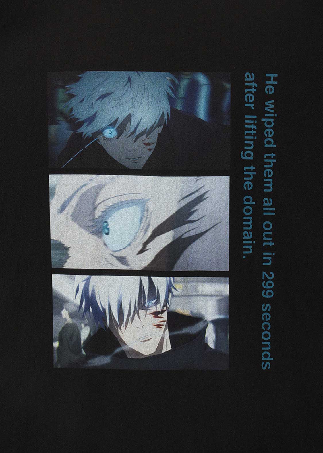 Jujutsu Kaisen X Graniph Fashion Collection - 0.2 Seconds of Domain Expansion Big Silhouette T-Shirt [Release Aug 25 2026]