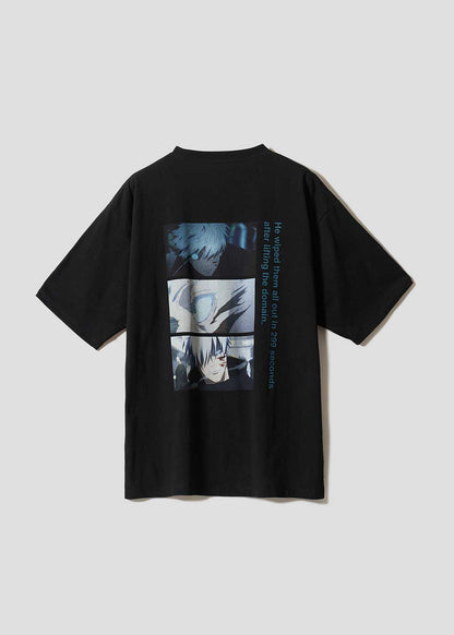 Jujutsu Kaisen X Graniph Fashion Collection - 0.2 Seconds of Domain Expansion Big Silhouette T-Shirt [Release Aug 25 2026]