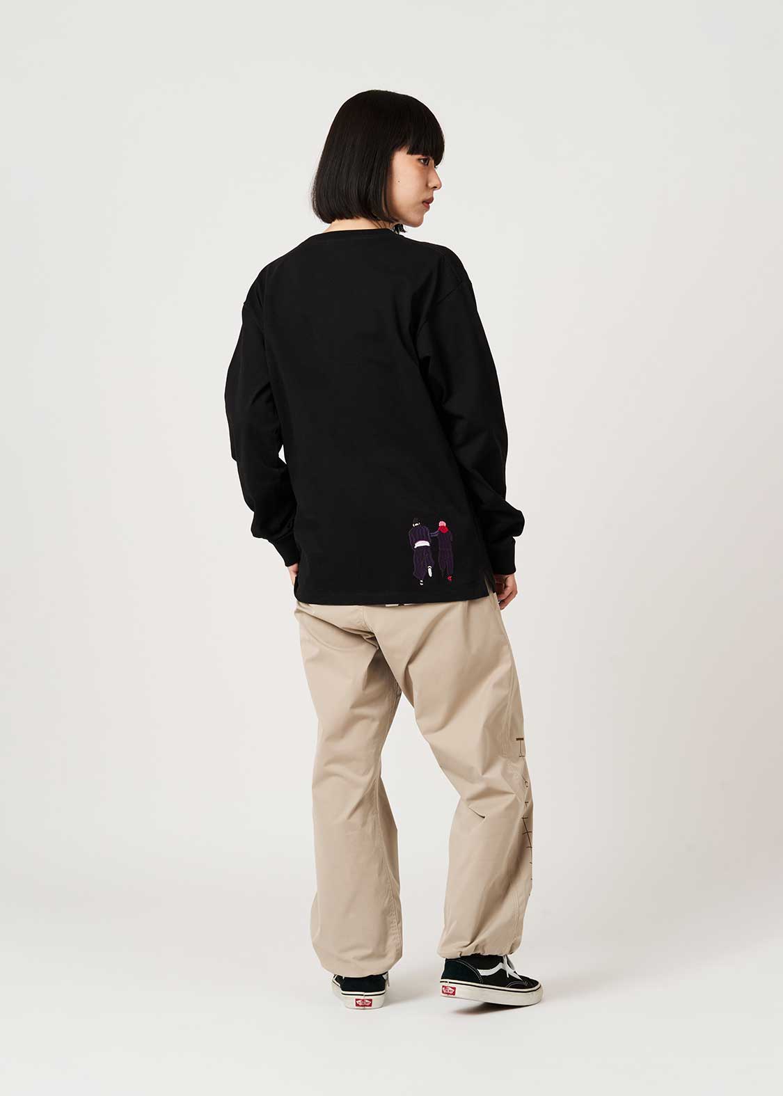 Jujutsu Kaisen X Graniph Fashion Collection - Brother Big Silhouette Long Sleeve T-shirt [Release Aug 25 2026]