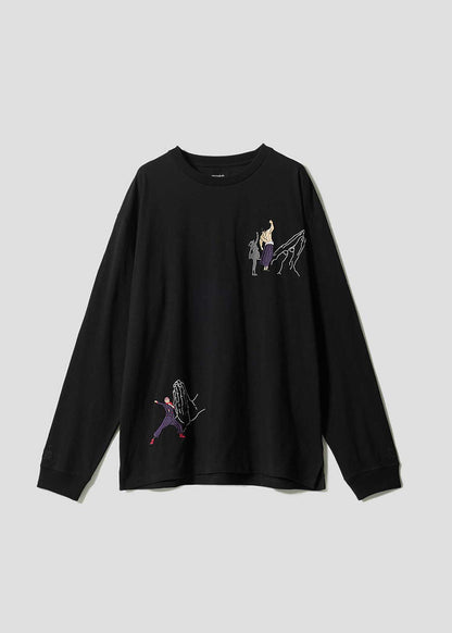 Jujutsu Kaisen X Graniph Fashion Collection - Brother Big Silhouette Long Sleeve T-shirt [Release Aug 25 2026]