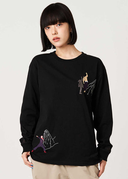 Jujutsu Kaisen X Graniph Fashion Collection - Brother Big Silhouette Long Sleeve T-shirt [Release Aug 25 2026]