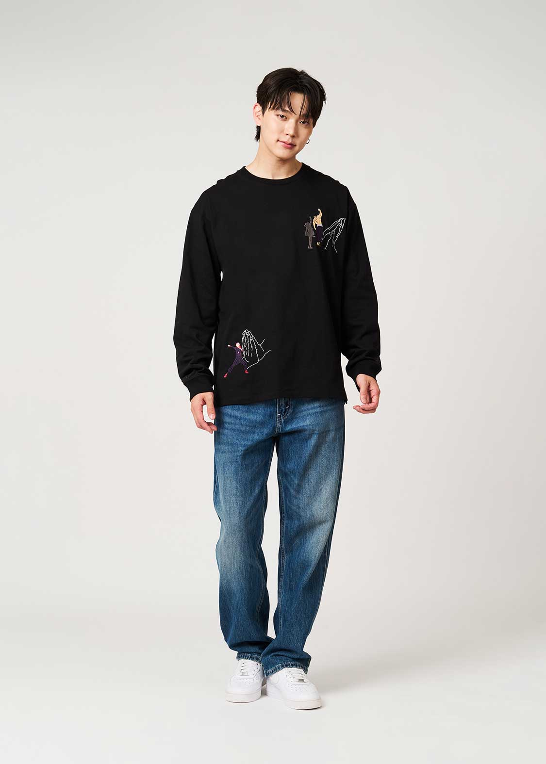 Jujutsu Kaisen X Graniph Fashion Collection - Brother Big Silhouette Long Sleeve T-shirt [Release Aug 25 2026]