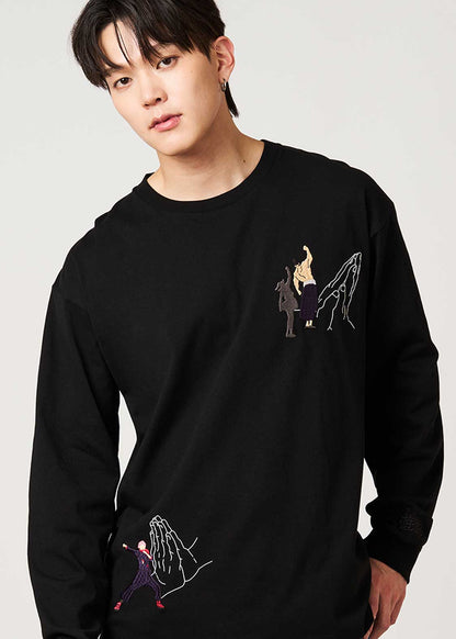 Jujutsu Kaisen X Graniph Fashion Collection - Brother Big Silhouette Long Sleeve T-shirt [Release Aug 25 2026]