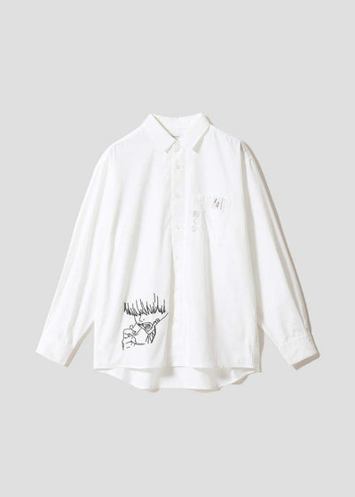 Jujutsu Kaisen X Graniph Fashion Collection - Don’t Move Loose Fit Shirt [Release Aug 25 2026]