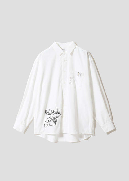 Jujutsu Kaisen X Graniph Fashion Collection - Don’t Move Loose Fit Shirt [Release Aug 25 2026]