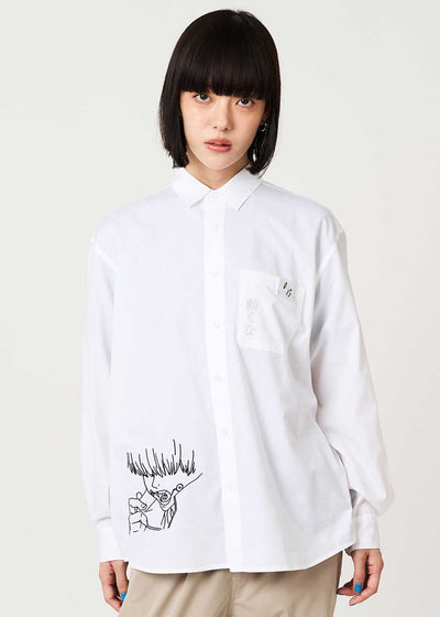 Jujutsu Kaisen X Graniph Fashion Collection - Don’t Move Loose Fit Shirt [Release Aug 25 2026]