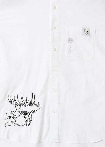 Jujutsu Kaisen X Graniph Fashion Collection - Don’t Move Loose Fit Shirt [Release Aug 25 2026]