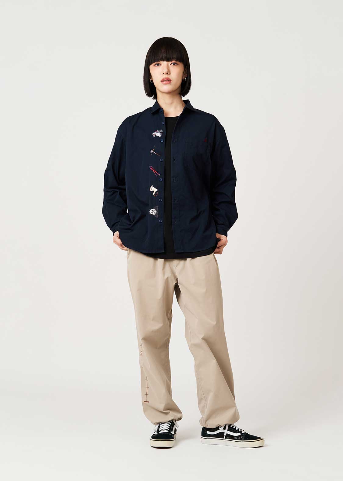 Jujutsu Kaisen X Graniph Fashion Collection - First-Years and Second-Years Loose Fit Shirt [Release Aug 25 2026]
