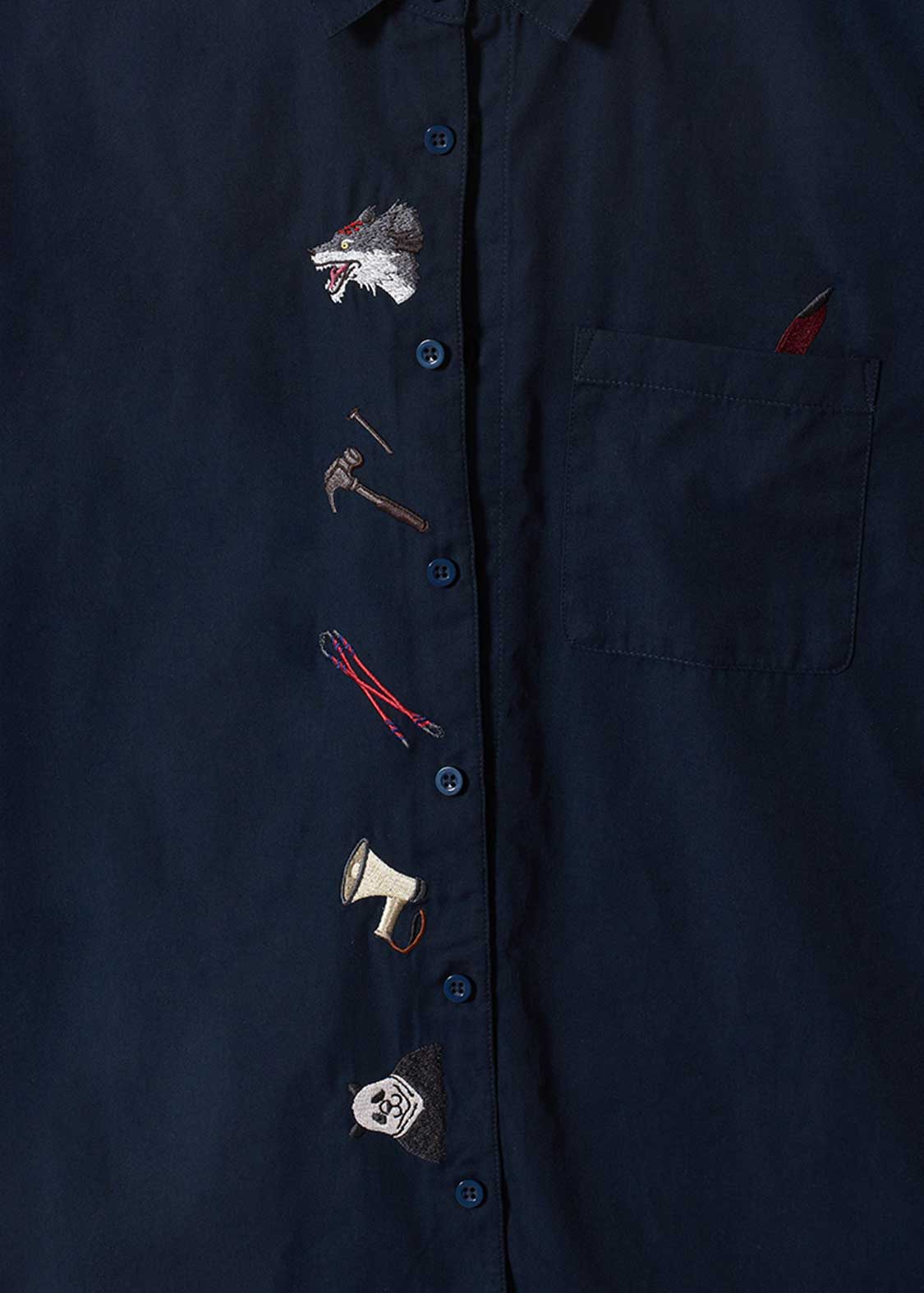 Jujutsu Kaisen X Graniph Fashion Collection - First-Years and Second-Years Loose Fit Shirt [Release Aug 25 2026]