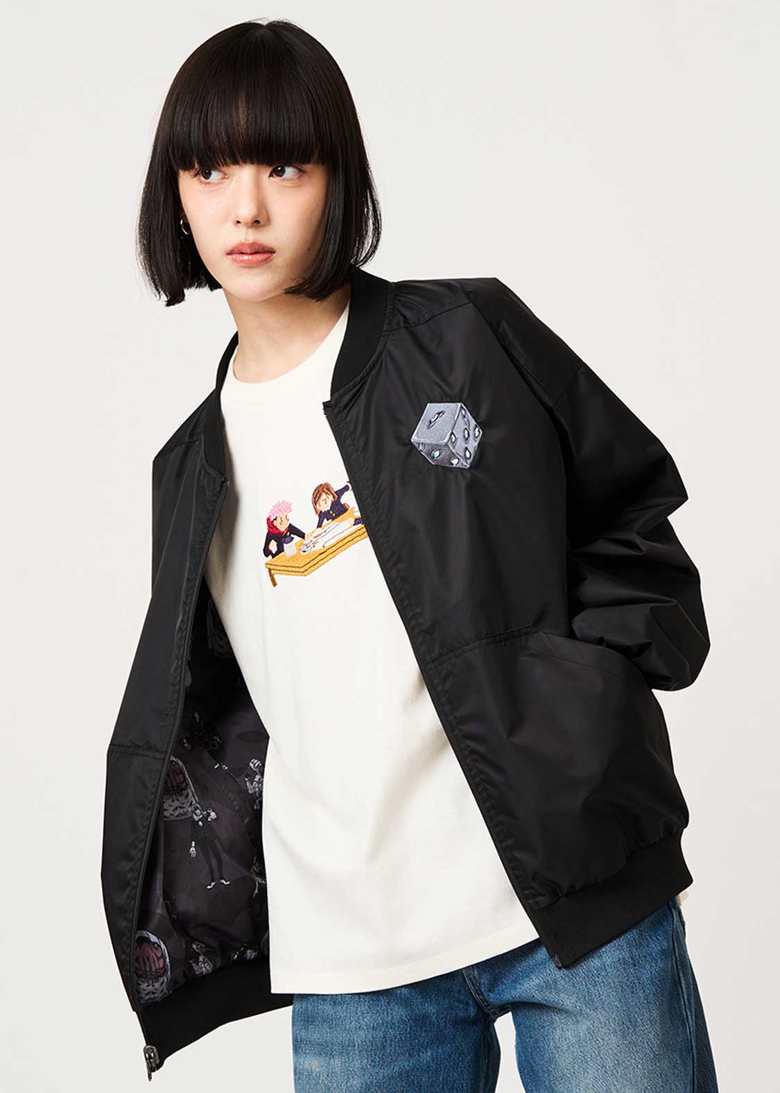 Jujutsu Kaisen X Graniph Fashion Collection - Prison Realm Reversible Blouson [Release Aug 25 2026]