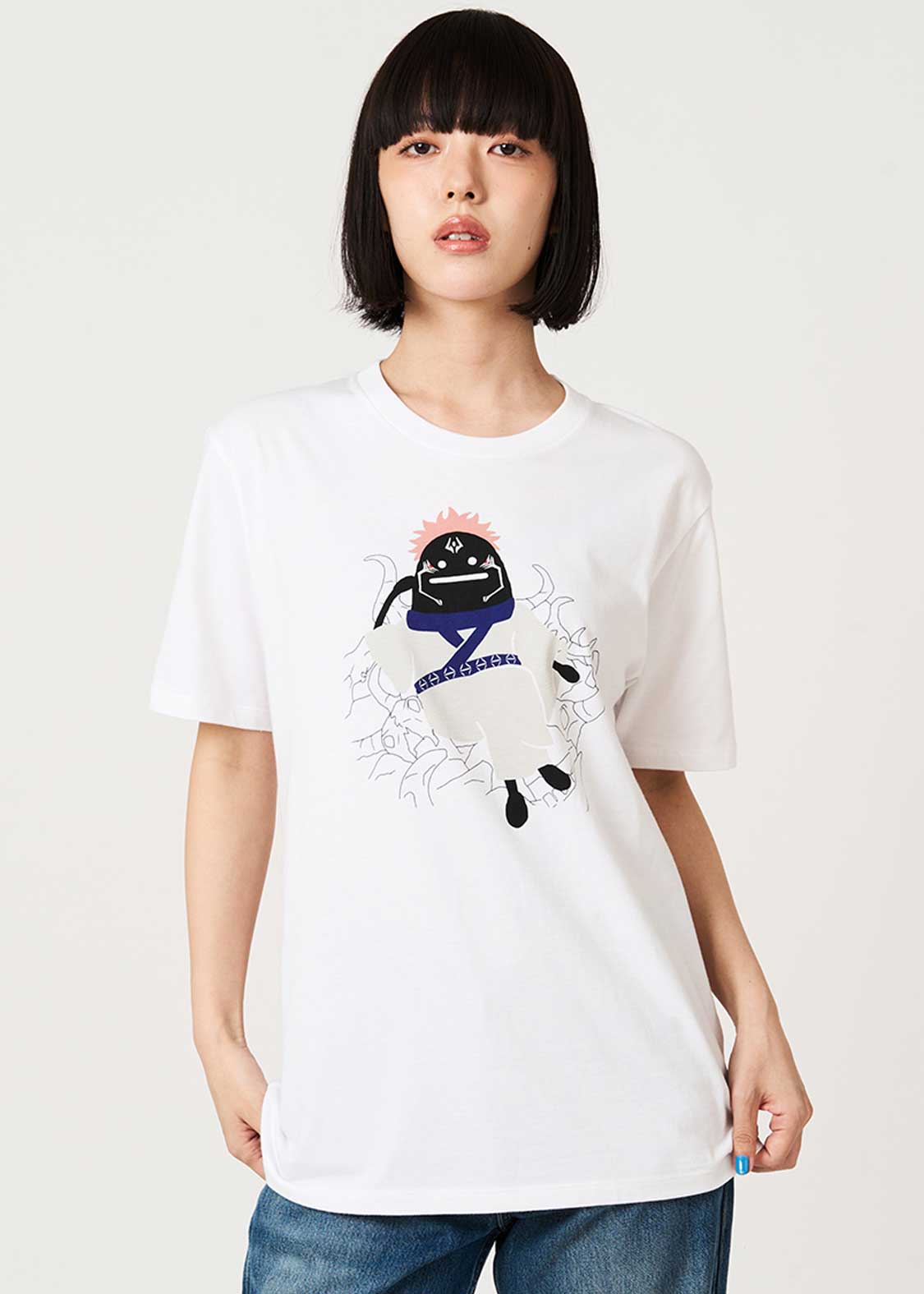 Jujutsu Kaisen X Graniph Fashion Collection - Ryomen Sukuna Shadow T-shirt [Release Aug 25 2026]