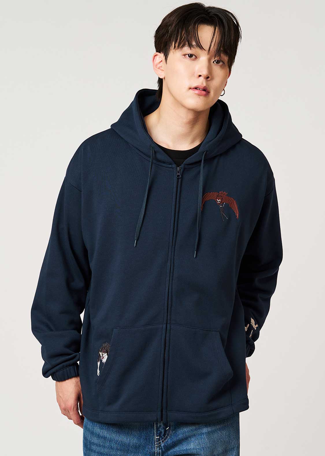 Jujutsu Kaisen X Graniph Fashion Collection - Ten Shadow Technique Zip Hoodie [Release Aug 25 2026]
