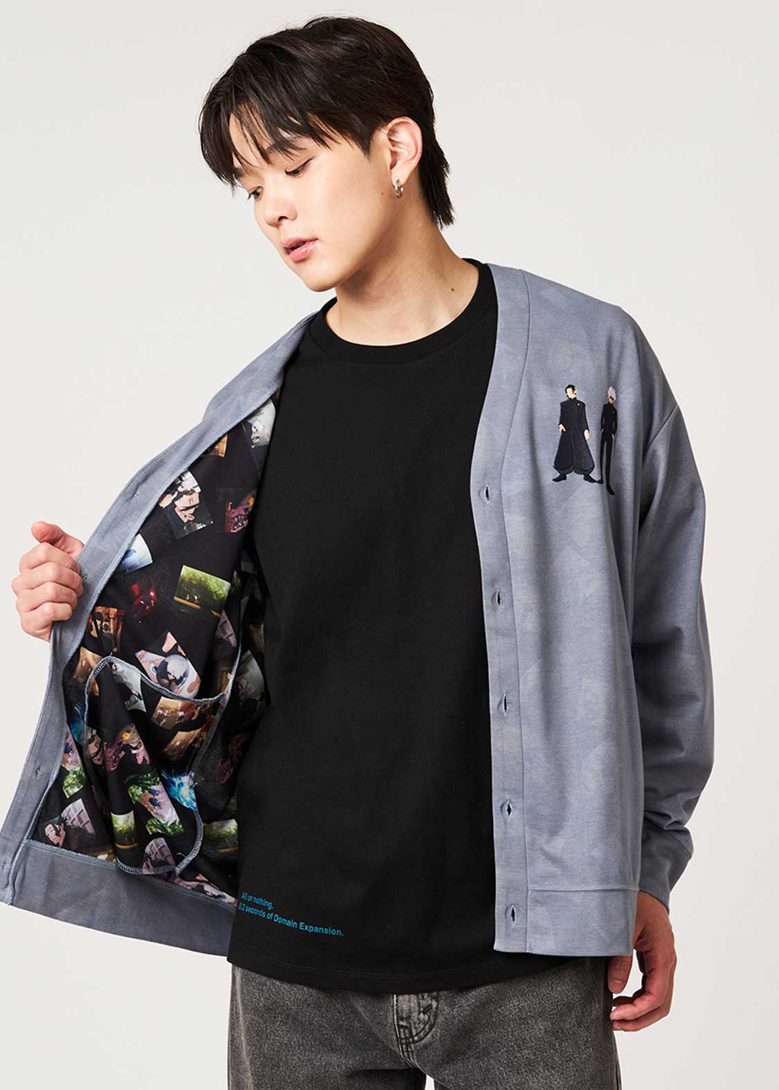 Jujutsu Kaisen X Graniph Fashion Collection - Three Year of Youth Double Face Cardigan [Release Aug 25 2026]