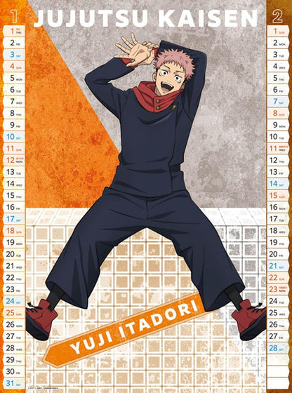 Jujutsu Kaisen - 2026 Calendar (2 Types)
