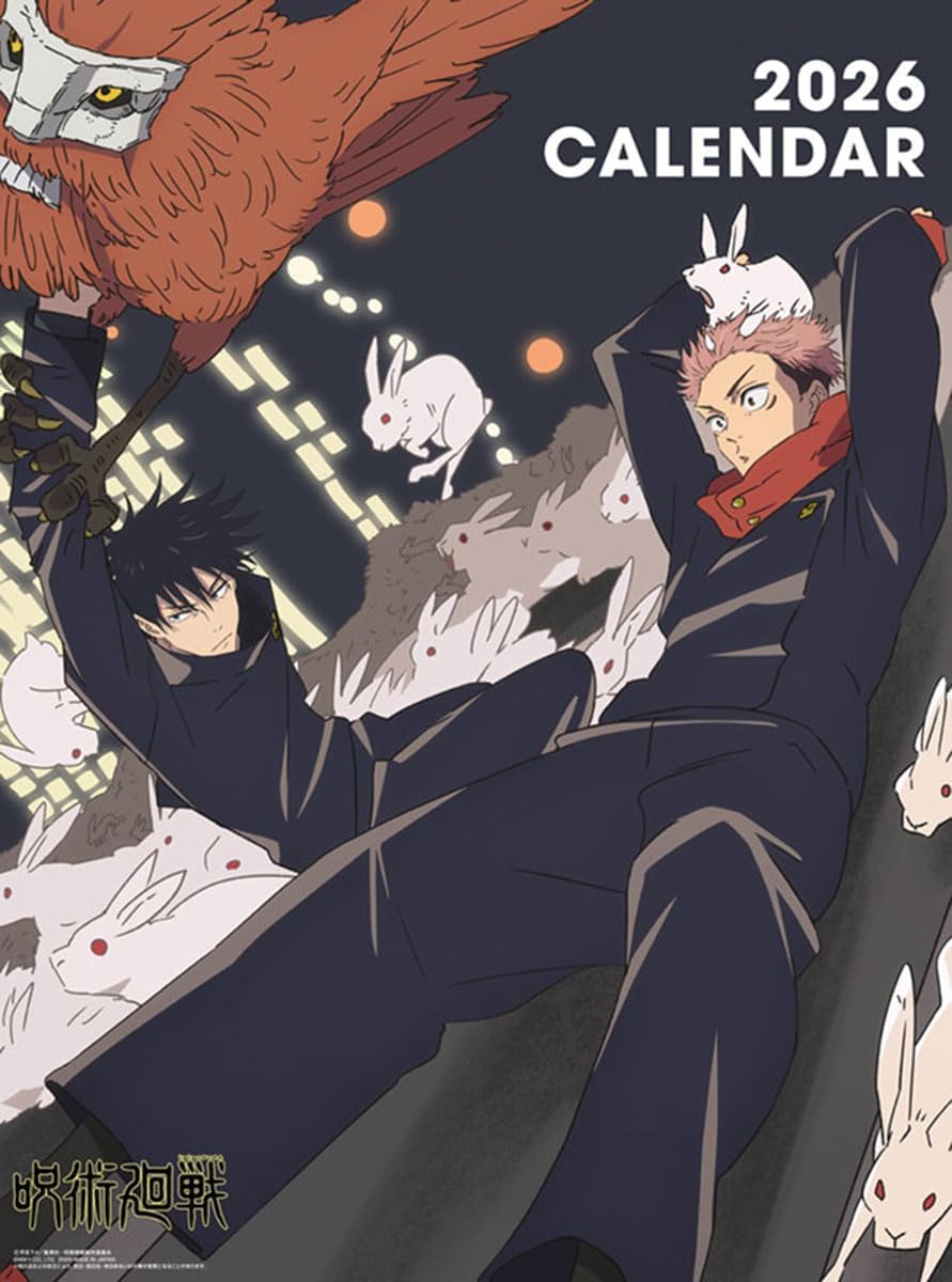 Jujutsu Kaisen - 2026 Calendar (2 Types)