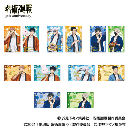 Jujutsu Kaisen 5th Anniversary - Foil Stamped Clear Card Collection Box of 6 Types [Random] [Pre-Order Aug 2026]