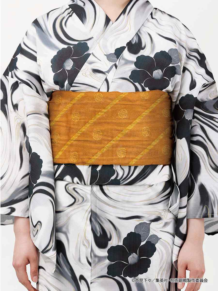 Jujutsu Kaisen Hidden Inventory / Prematured Death Furifu Women's Yukata + Heko Obi Set - Geto Suguru