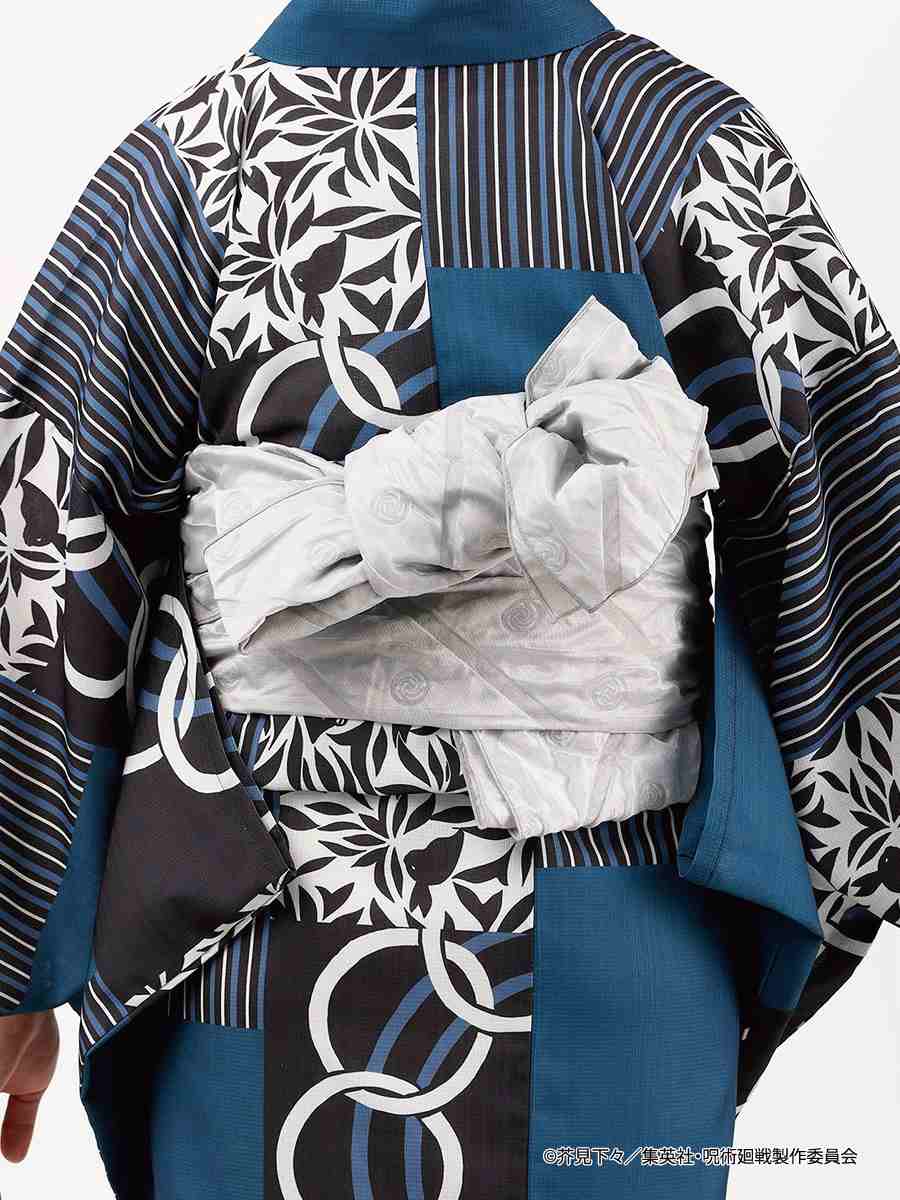 Jujutsu Kaisen Hidden Inventory / Prematured Death Furifu Women's Yukata + Heko Obi Set - Megumi Fushiguro