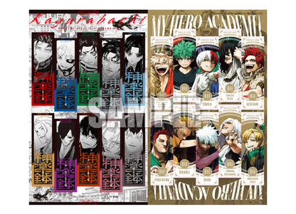 Jump Giga 2025 Autumn - My Hero Academia Cover and Bonuses + My Hero Academia New Top Ten World Best Hero Bonuses + Black Clover & Kagurabachi Bonus