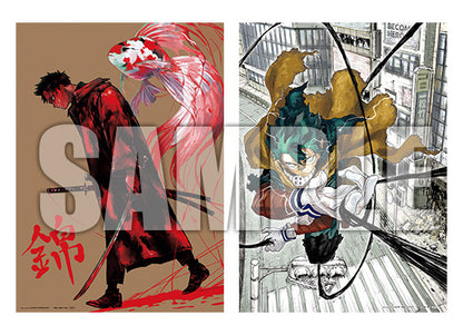 Jump Giga 2025 Autumn - My Hero Academia Cover and Bonuses + My Hero Academia New Top Ten World Best Hero Bonuses + Black Clover & Kagurabachi Bonus