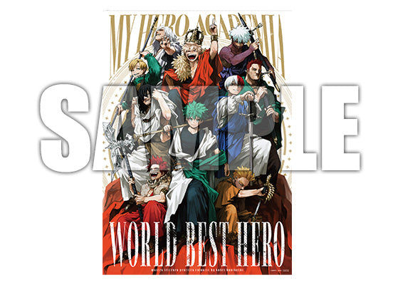 Jump Giga 2025 Autumn - My Hero Academia Cover and Bonuses + My Hero Academia New Top Ten World Best Hero Bonuses + Black Clover & Kagurabachi Bonus