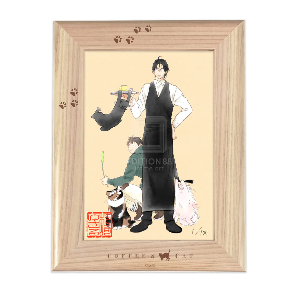 Jun Kissa Neko - Yukiru Sugisaki 30th Anniversary Jun Kissa Neko 88 Graph Book Covers with Artist Seal Limited to 100 copies (9 Types) [Pre-Order Aug 2026]