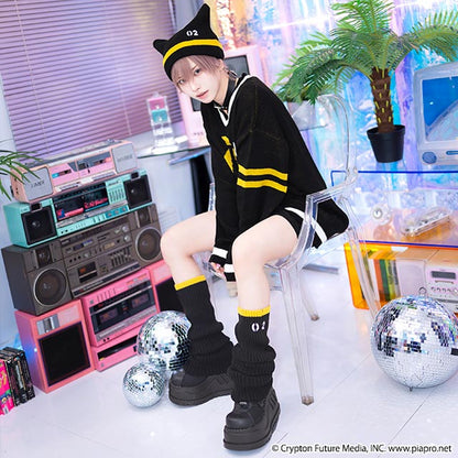 Kagamine Rin & Len x Listen Flavor - Cat Ear Knit Cap