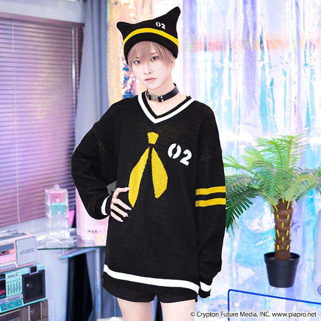 Kagamine Rin & Len x Listen Flavor - Cat Ear Knit Cap