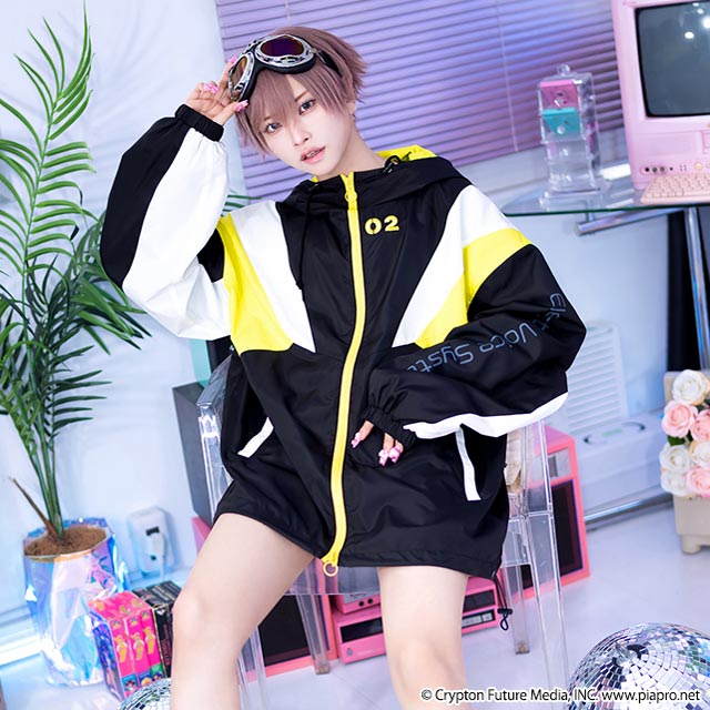 Kagamine Rin & Len x Listen Flavor - Mountain Parka Black