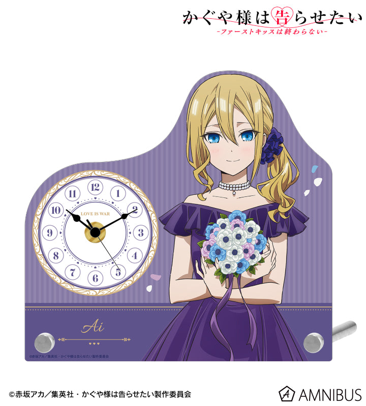 Kaguya Sama: Love Is War Amnibus - Original Illustation Acrylic Stand Clock (2 Types) [Pre-Order Dec 2025]