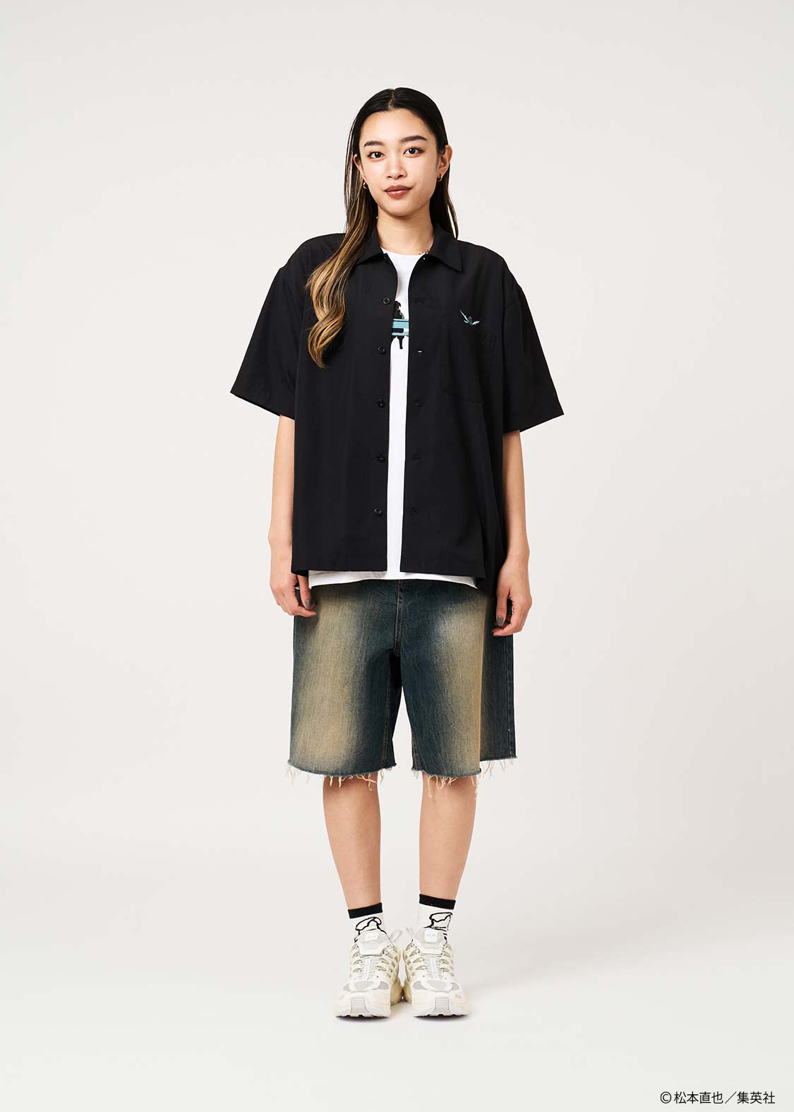 Kaiju No. 8 x Graniph Fashion Collection - Kaiju No.8 Oversized Short Sleeve Shirt [Release May 12, 2026]
