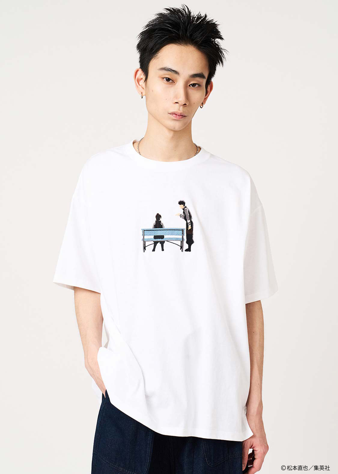 Kaiju No. 8 x Graniph Fashion Collection - Mind If I Sit Here? Oversized T-Shirt [Release May 12, 2026]