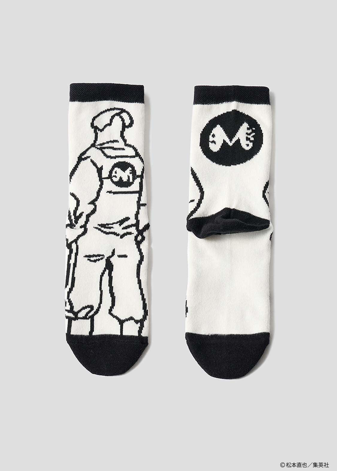 Kaiju No. 8 x Graniph Fashion Collection - Monster Sweeper Inc. Mid-Calf Socks [Release May 12, 2026]