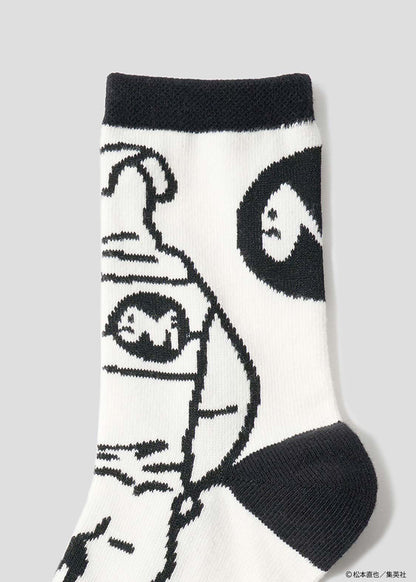 Kaiju No. 8 x Graniph Fashion Collection - Monster Sweeper Inc. Mid-Calf Socks [Release May 12, 2026]